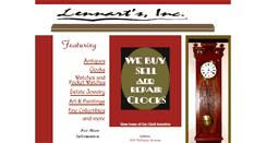 Desktop Screenshot of lennartsusa.com